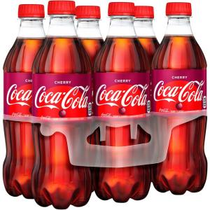 Coca Cola - Cherry Cola Soda 6 pk