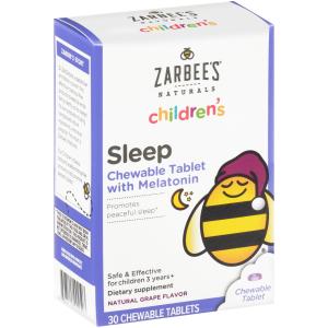 Zarbees - Child Sleep Tabs Melatonin