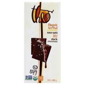 Theo - Choc Bar Drk Seasalt Org