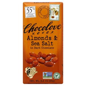 Chocolove - Choc Bar Drk Ssalt Almnd