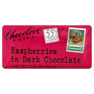 Chocolove - Choc Bar Mini Drk Rspbry