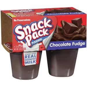 Snack Pack - Chocolate Fudge Pudding 4ct