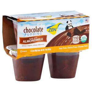 Zen - Chocolate Almond Pudding 4pk