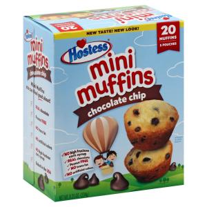 Hostess - Chocolate Chip Mini Muffins