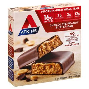 Atkins - Chocolate pb Meal Bar 5pk