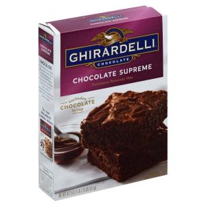 Ghirardelli - Chocolate Syrup Brownies