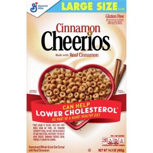 General Mills - Cheerios Cinnamon Cereal lg