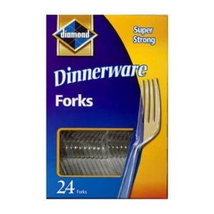 Diamond - Clear Cutlery Forks