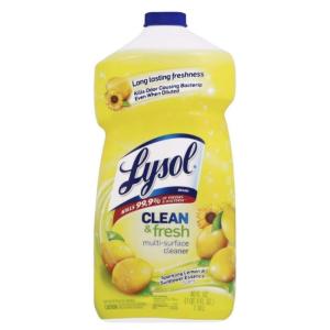 Lysol - Cln Frsh Lemon Flower