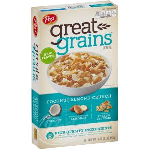 Post - Great Grains Coconut Almond