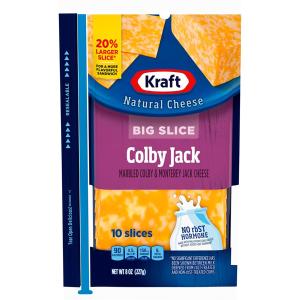 Kraft - Colby Jack Nat Slices Cheese