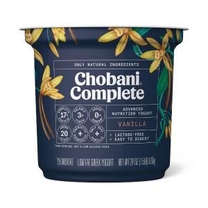 Chobani - Complete Vanilla Greek Yogurt