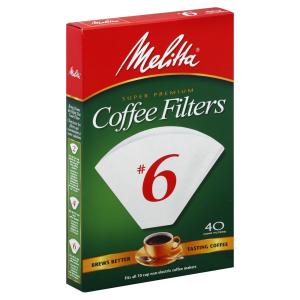 Melitta - Cone Coffee Filters 6