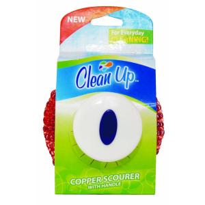 Clean Up - Copper Scourer W Handle