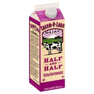 Cream-o-land - Corragated Quart Half Half