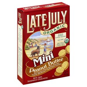 Late July - Mini Peanut Btr Organic Crackers