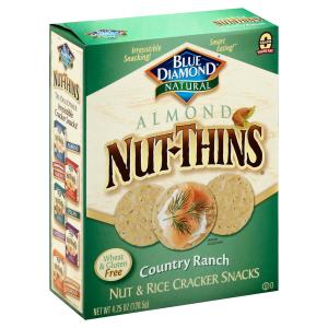 Blue Diamond Almonds - Cracker Nut Thin Cntry Ranch