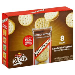 Munchies - Peanut Butter Toast Sandwich Crackers