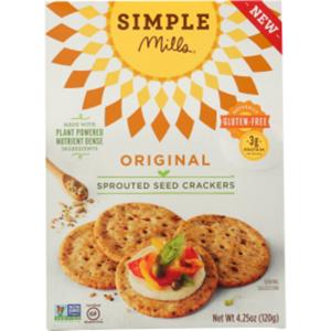 Simple Mills - Crackers Orgnl Sprtd Seed