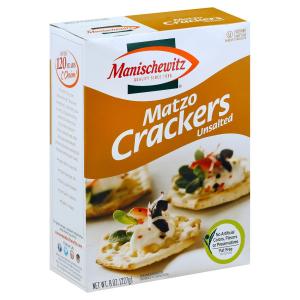 Manischewitz - Mini Matzo Crackers no Salt