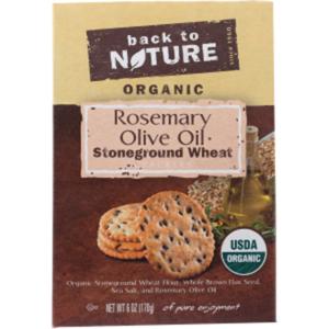 Back to Nature - Rosemary Olive Oil Wheat Cracker