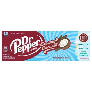 Dr Pepper - Creamy Coconut Soda