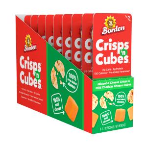 Borden - Crisps N Cubes Jalapeno and Mild Cheddar