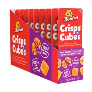 Borden - Crisps N Cubes Sharp Cheddar and Colby J