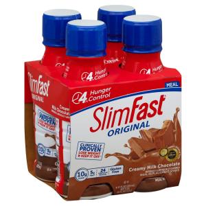 Slim Fast - Crmy Milk Chocolate Shake 4ct