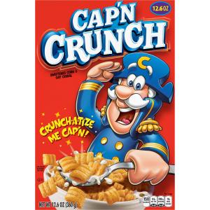 Cap'n Crunch - Crunchy Sweet Corn Oat Breakfast Cereal