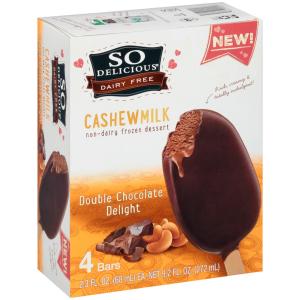 So Delicious - Cshw Milk Dbl Choc Dlght Bar