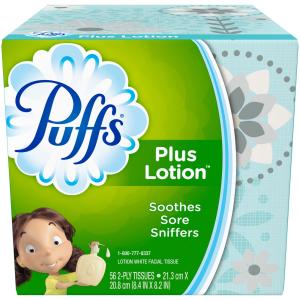 Puffs - Plus Facial Tissue Cube