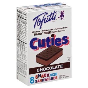 Tofutti - Cuties Frzn Dessert Chocolate