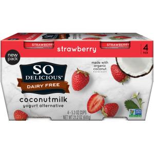 So Delicious - Dairy Free Strawberry Yogurt