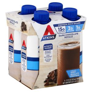 Atkins - Dark Choc Royale Shake 4pk