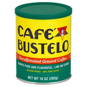 Cafe Bustelo - Decaf Ground Coffee Can