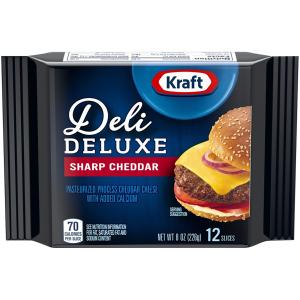 Kraft - Deli Deluxe Sharp Cheddar