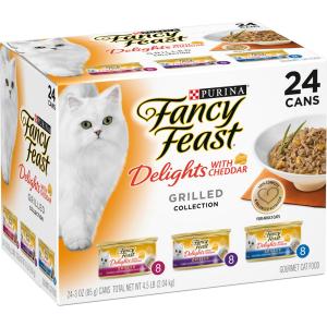 Fancy Feast - Delights Cheddar Variety pk