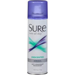 Sure - Deod ap Aero Unscented