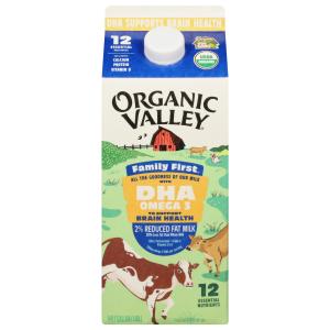 Organic Valley - Dha Omega3 2% Milk