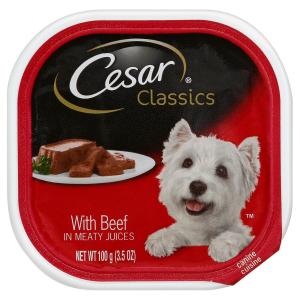 Cesar - Din W Beef in Mty Jce Dog fd