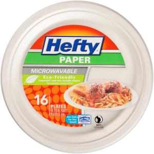 Hefty - Dinner Paper Plates