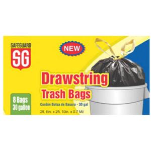 Safeguard - Drawstring Trash Bags