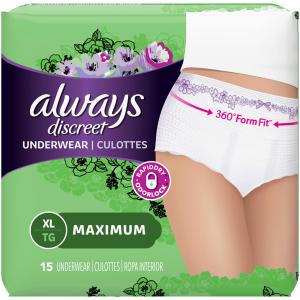 Always - Dscr 3 15 Hmxl Max xl 1x 15 ct