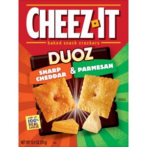 cheez-it - Duoz Cheddar Parmesan