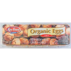 Key Food - Eggs Large White 12 pk