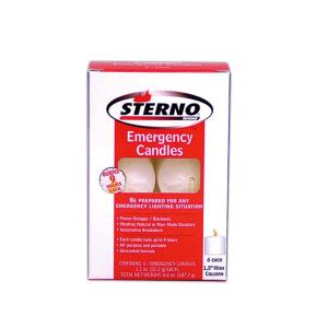 Sterno - Emergency Candle Mini Columns