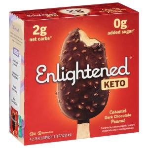 Enlightened - Enlgtnd Carm dk Chc Pnt Keto Bar 10.60oz