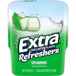 Extra - Spearmint Chewing Gum Bottle