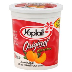 Yoplait - Fat Free Creamy Harvest Peach